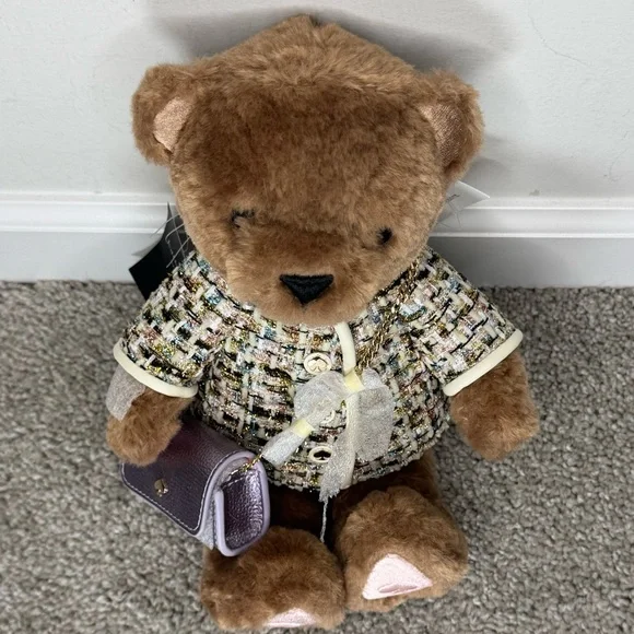 NWT Kate Spade Oh What Fun 3D Teddy Bear Crossbody Purse Holiday Edition 2024 - Picture 6 of 12